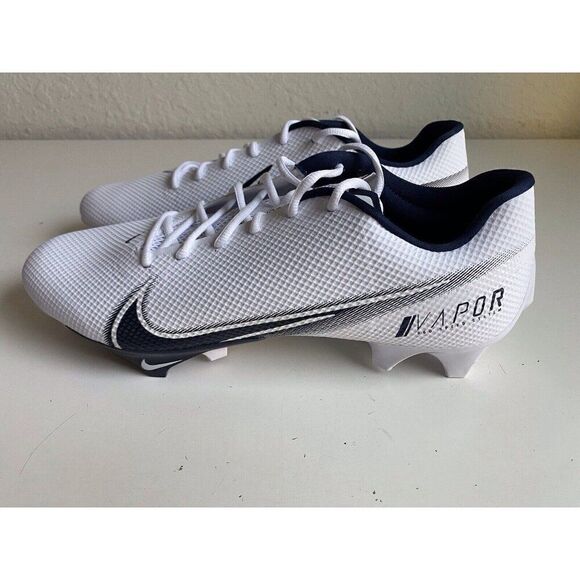 Nike Vapor Edge Speed 360 Football Cleats White Navy Blue CV6349-102 Men’s 14.5 - Picture 6 of 11